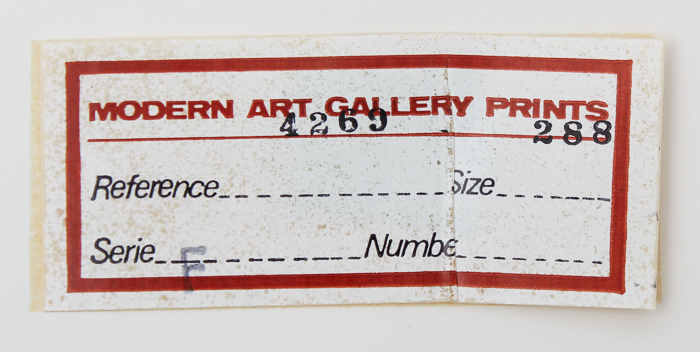 Collection of Offset Lithograph Prints on Paper