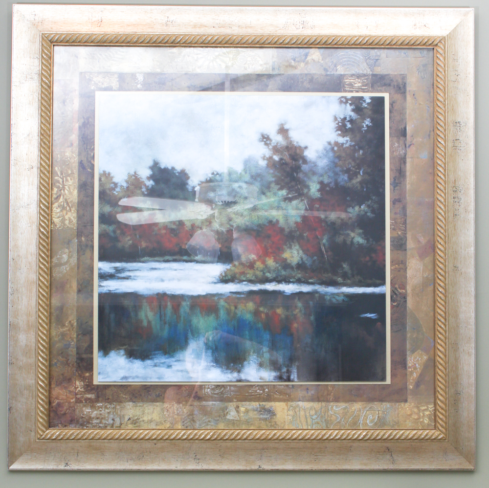 Framed Offset Lithograph Print