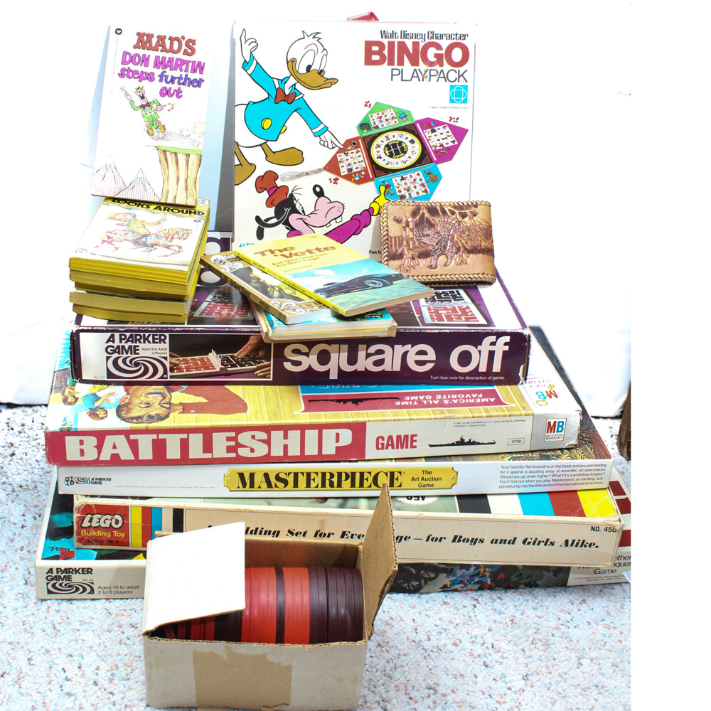 Vintage Board Game Collection