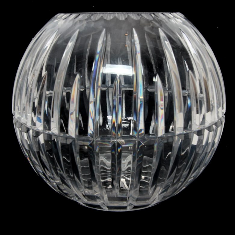 Group of Ceskci Hand-Cut Crystal Vases