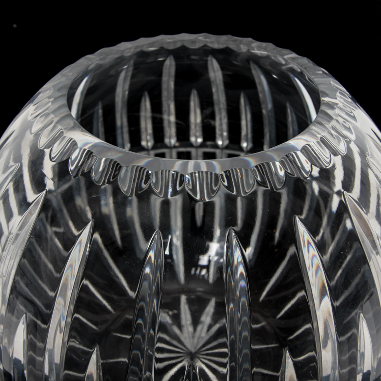 Group of Ceskci Hand-Cut Crystal Vases