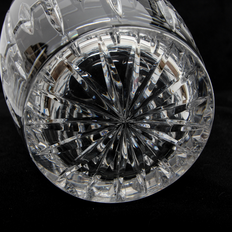 Group of Ceskci Hand-Cut Crystal Vases