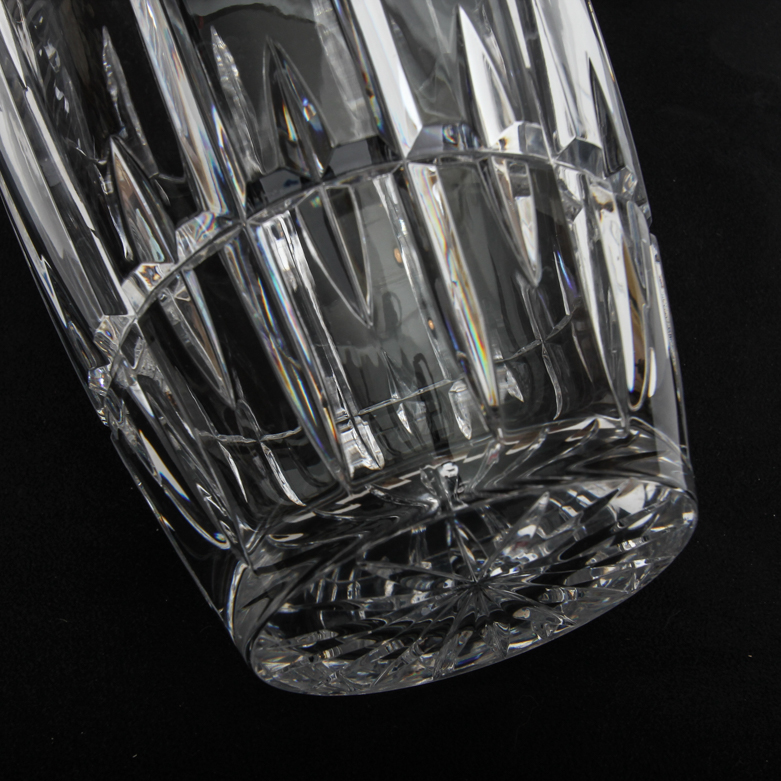Group of Ceskci Hand-Cut Crystal Vases