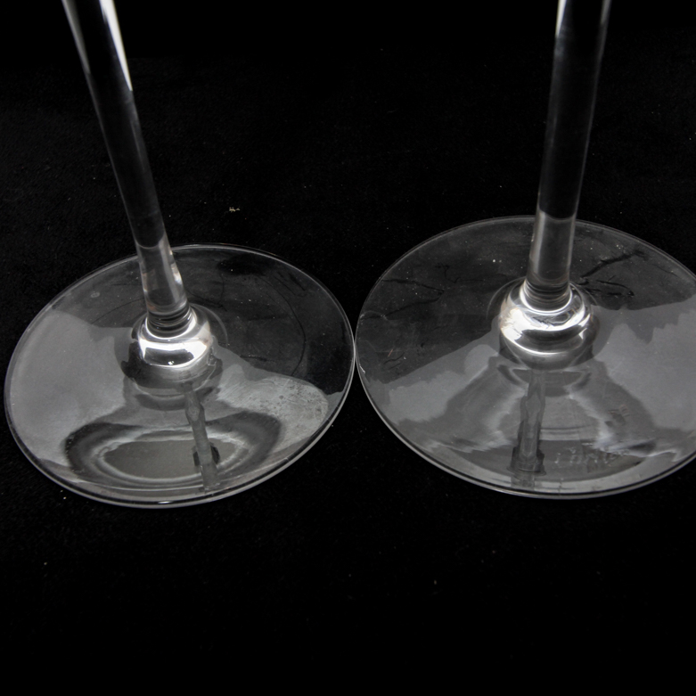 Vintage Cartier Crystal Candlesticks