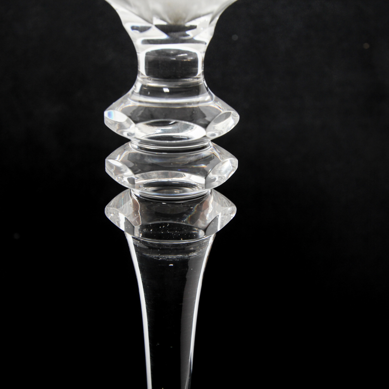 Vintage Cartier Crystal Candlesticks