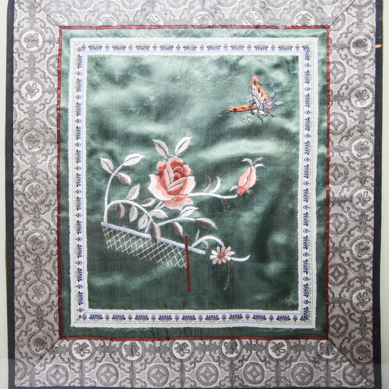 Chinese Silk Wall Embroideries