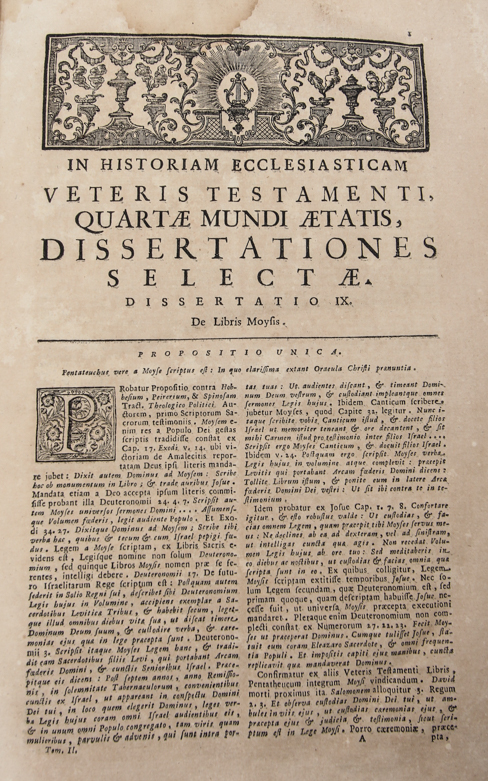 18th Century Latin Books