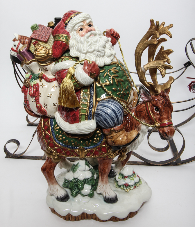 Christmas Decor Including Fitz & Floyd