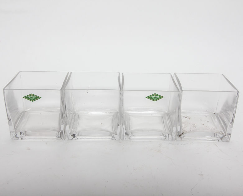 Shannon Crystal and Godinger Flatware Caddy