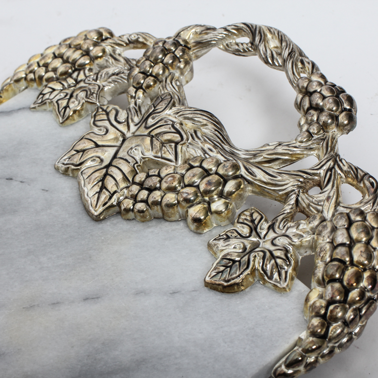 Pair of Vintage Serving Trays including Godinger and Bruce Fox Design