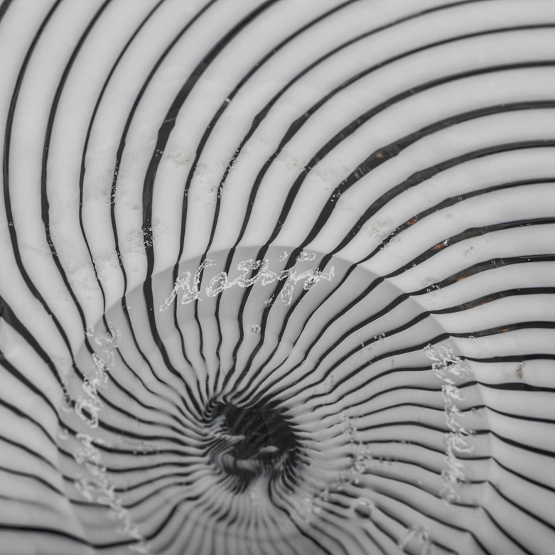 Hand Blown European Art Glass Platters