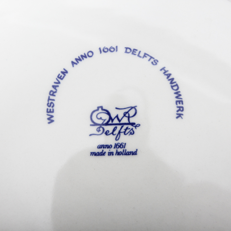 Delft and Gold Imari Decorative Plates