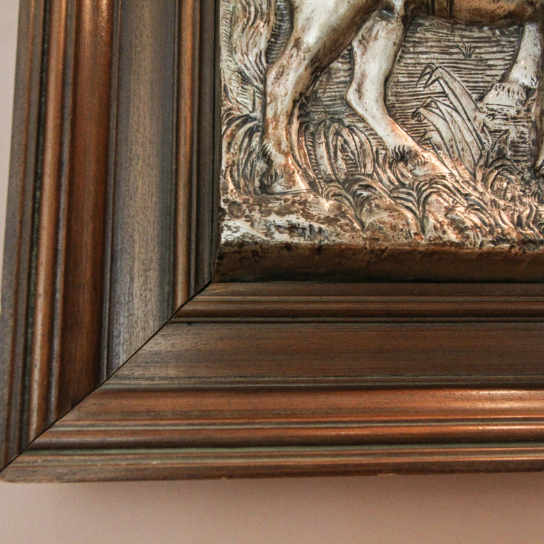 Framed Bas Relief of 16th Century Nobles