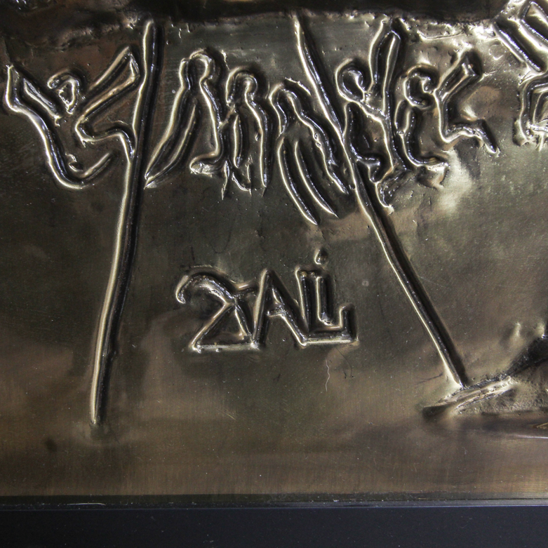Bas-Relief of Salvador Dali's "The Ten Commandments"