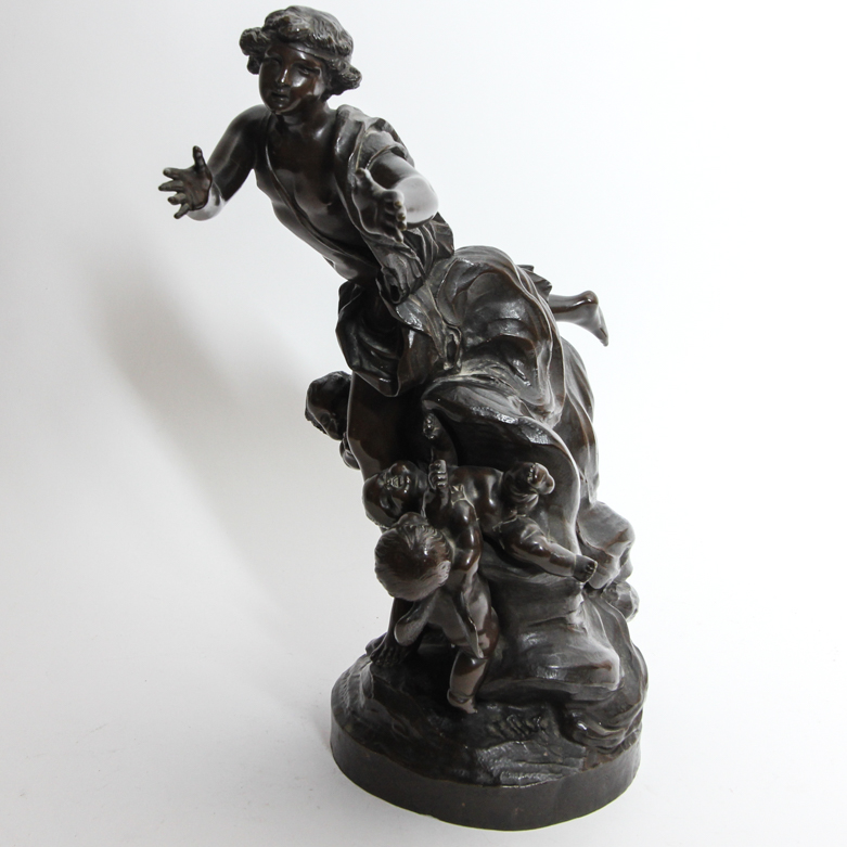 Reproduction Michel Claude Clodion Bronze Sculpture