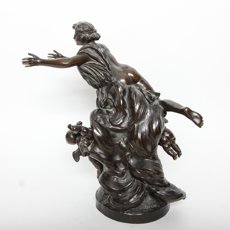 Reproduction Michel Claude Clodion Bronze Sculpture