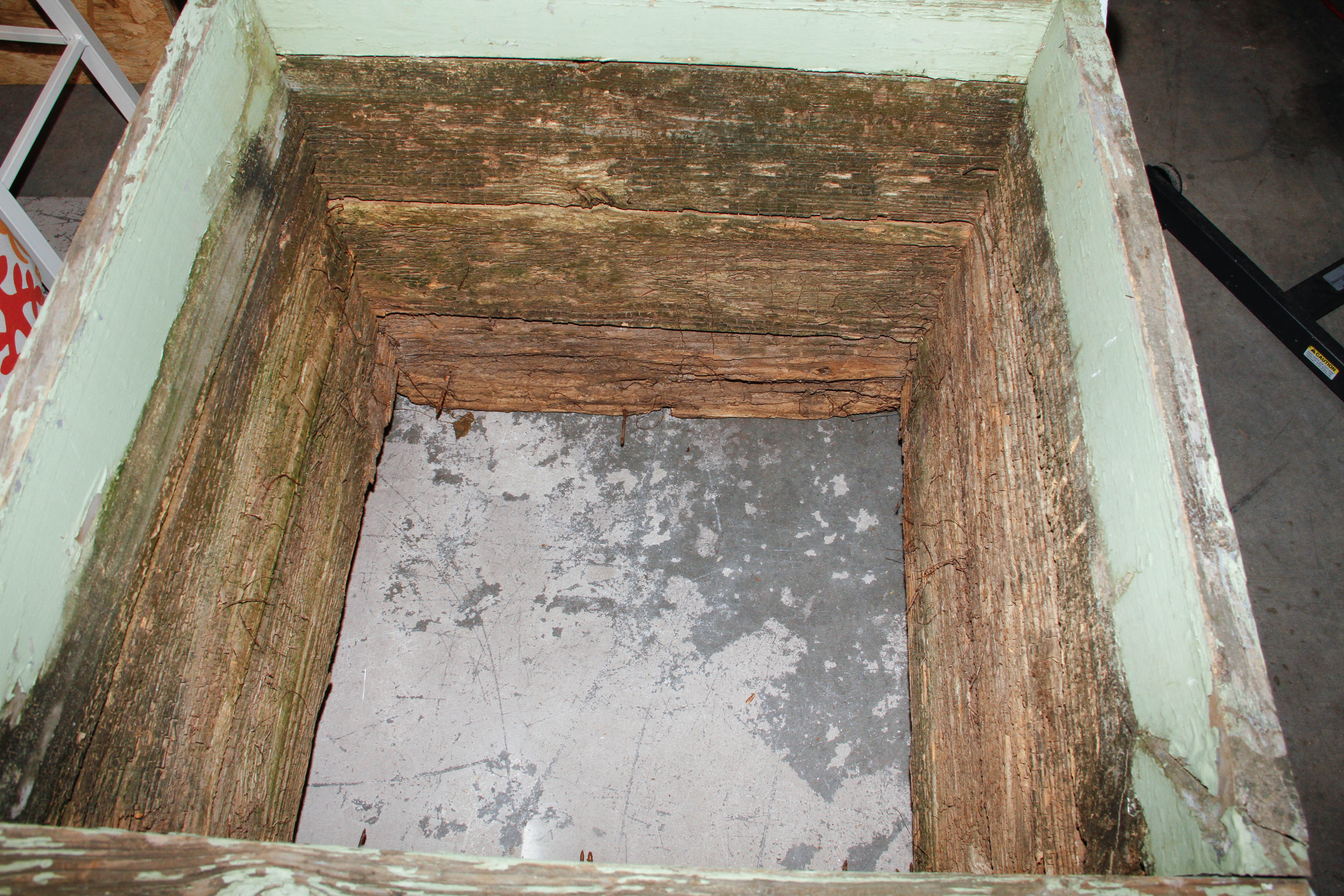 Green Wood Planter Boxes