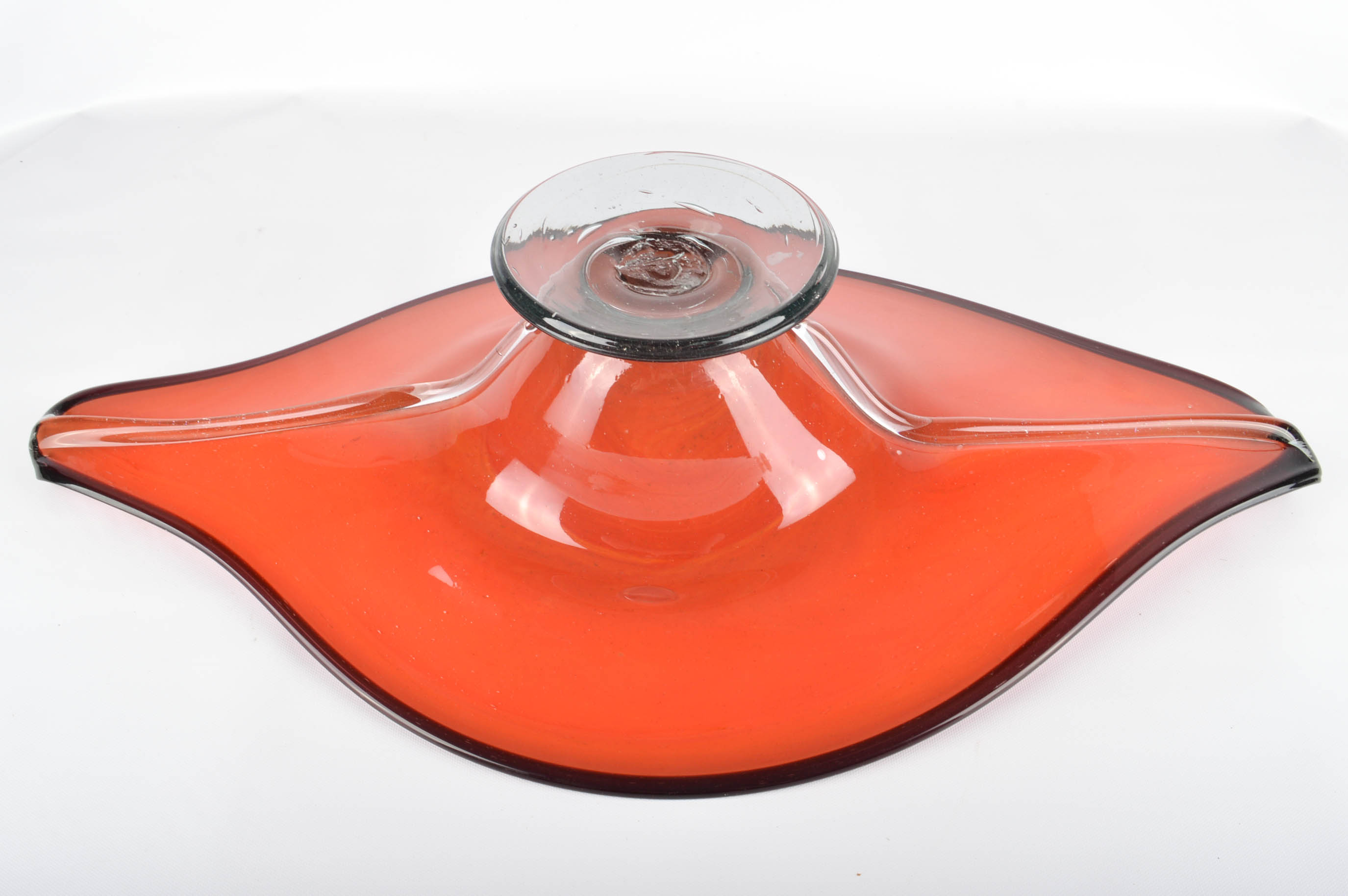 Large Art Glass Bowl