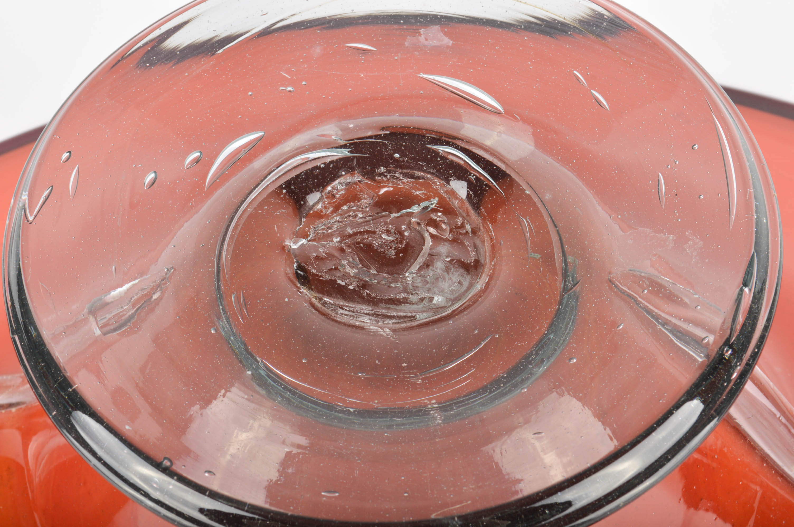 Large Art Glass Bowl