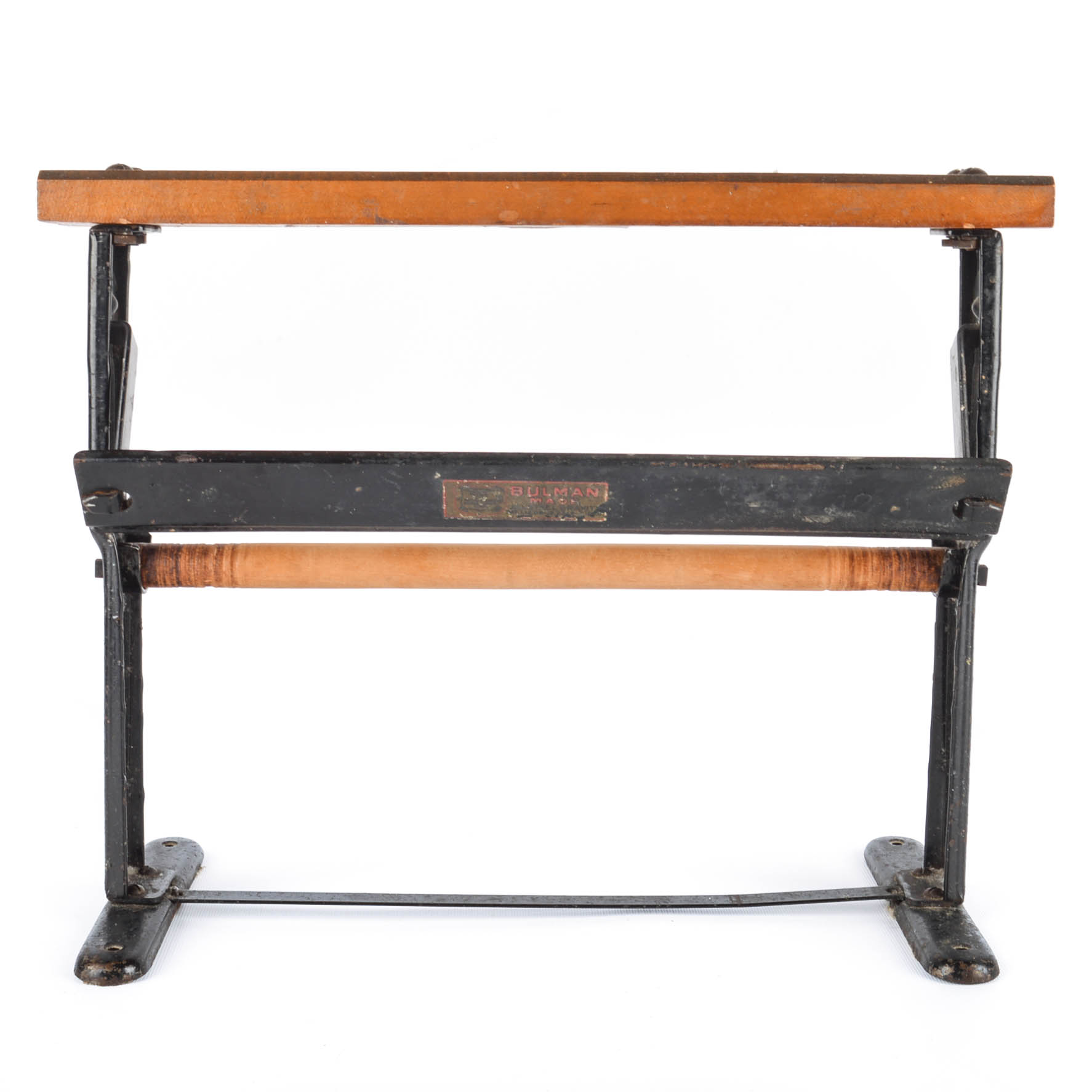 Vintage Wood Coffee Mill and Antique Bulman Counter Top Dispenser