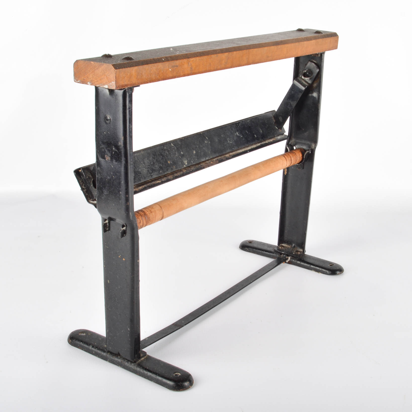 Vintage Wood Coffee Mill and Antique Bulman Counter Top Dispenser