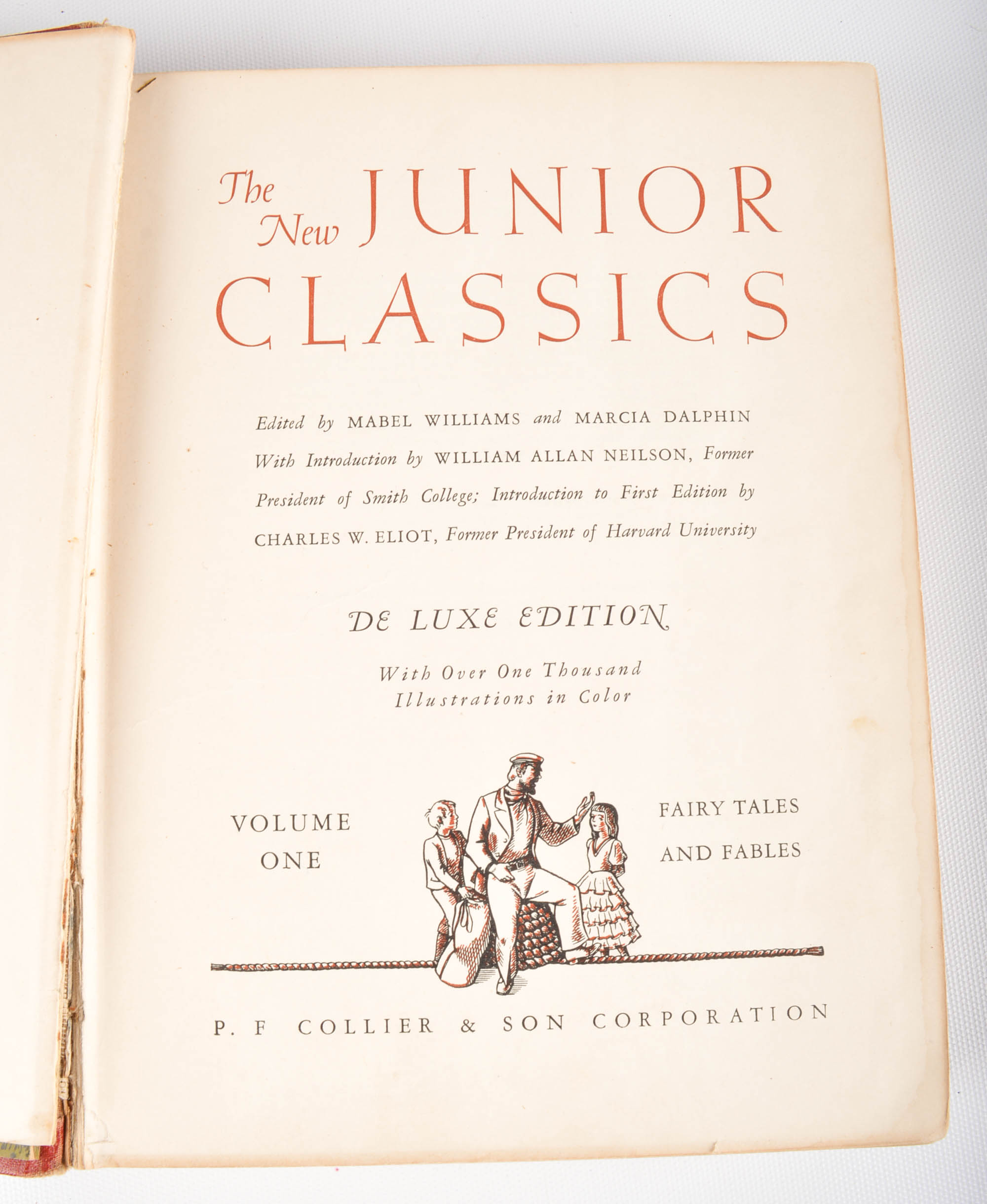 Twelve Volume Set of "The New Junior Classics" Ca. 1949