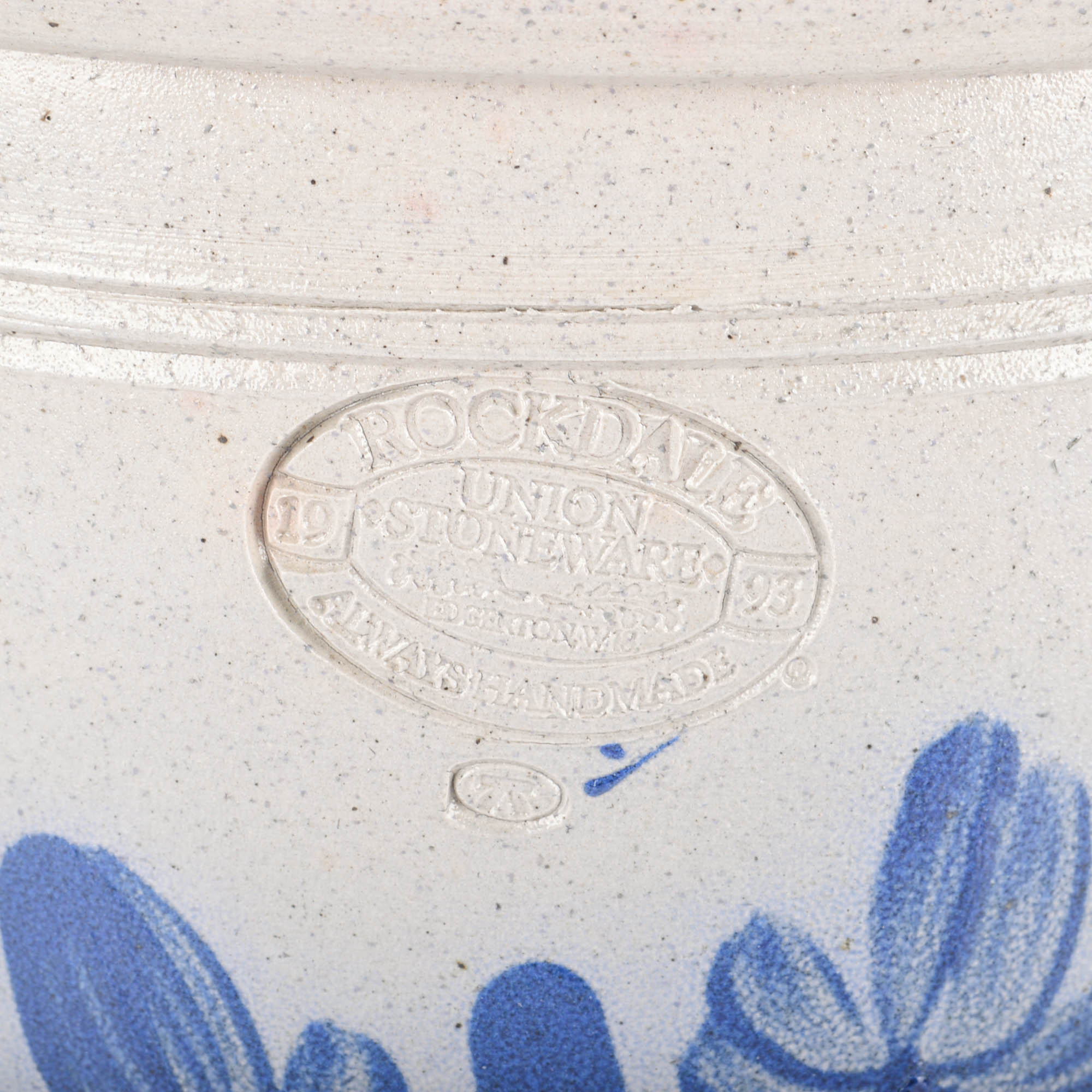 Rockdale Stoneware Crock With Ft. Thomas Kentucky Design