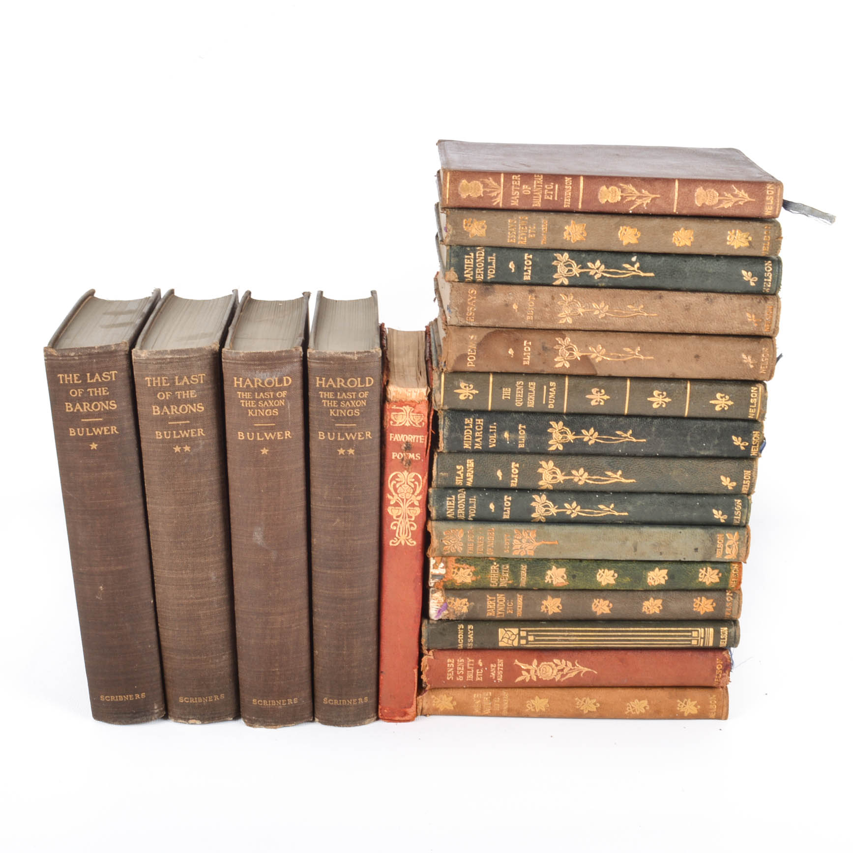Twenty Antique Books