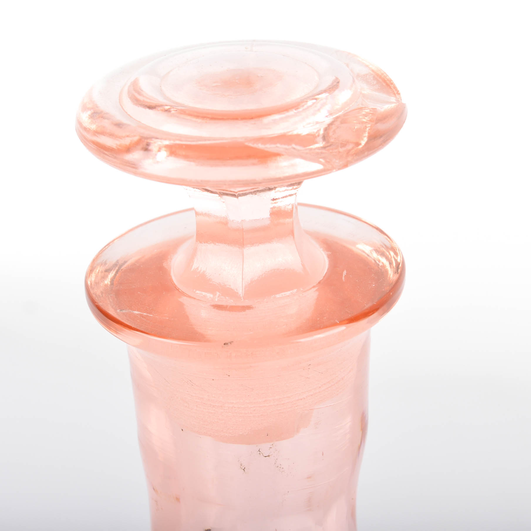 Assortment of Pink Depression Glass