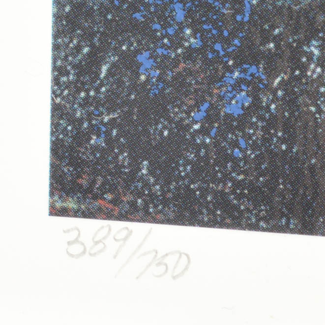 Victor Spahn Limited Edition Serigraph "The Cellist"