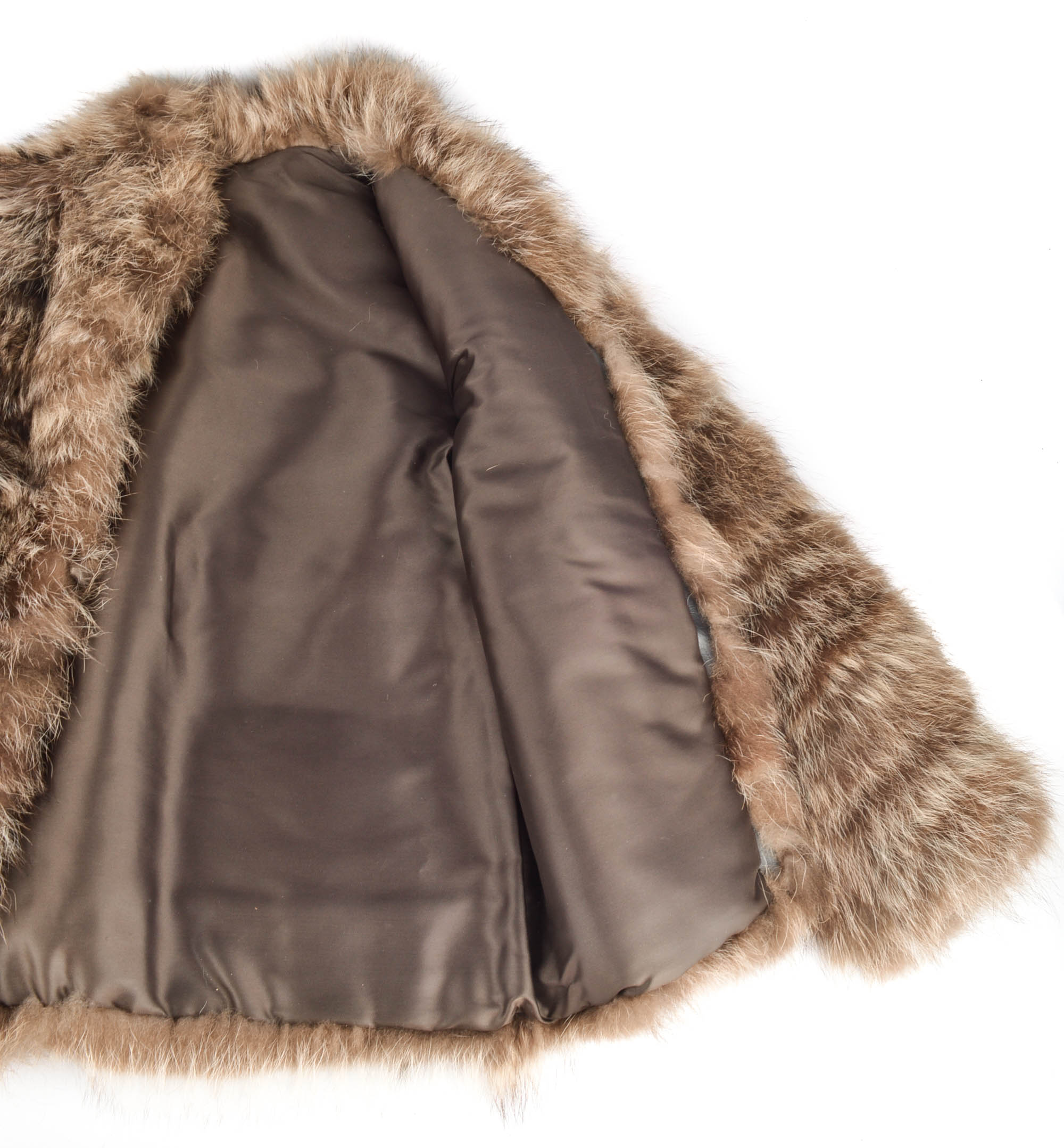 Women's Raccoon Fur Jacket
