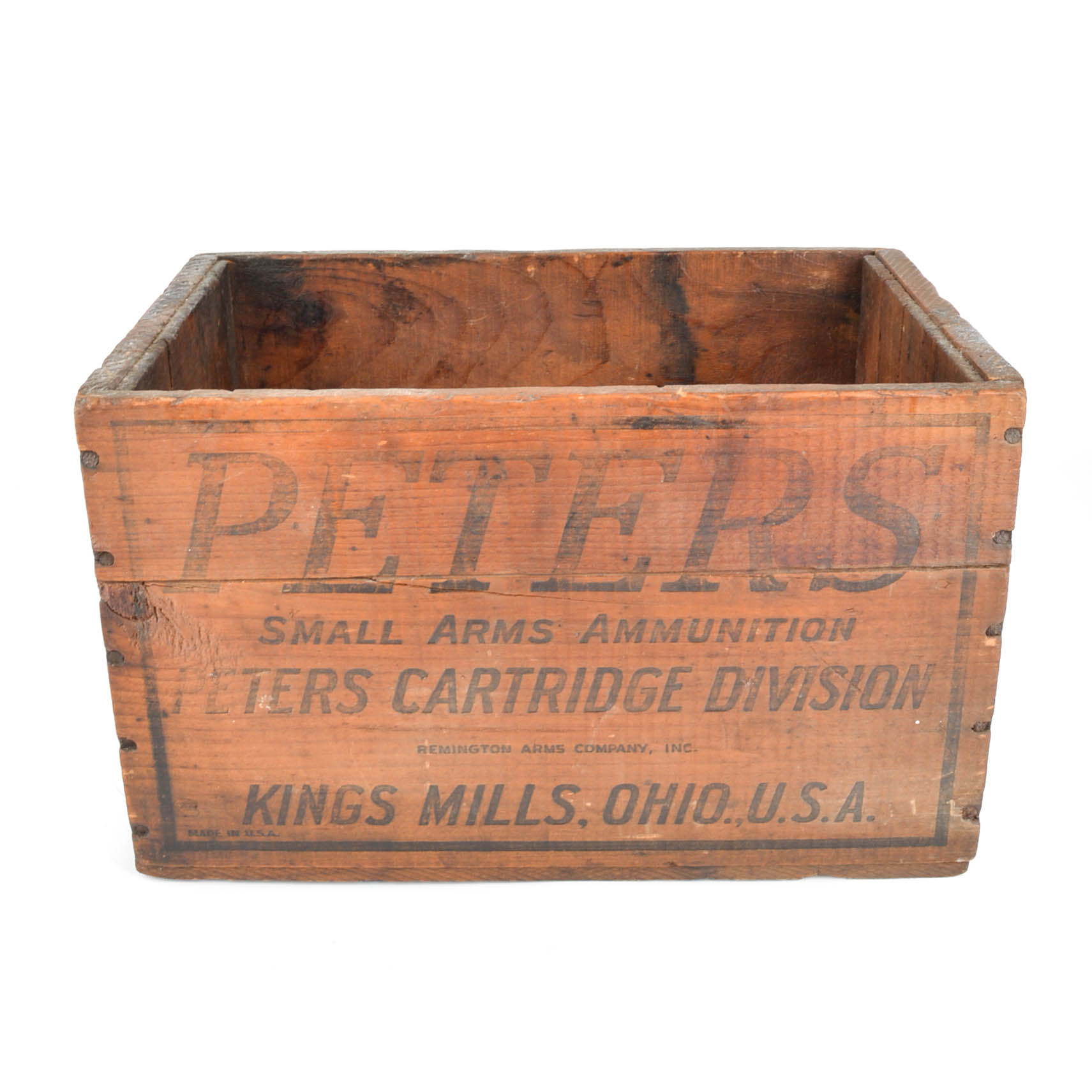 Vintage Peters Ammunition Crate