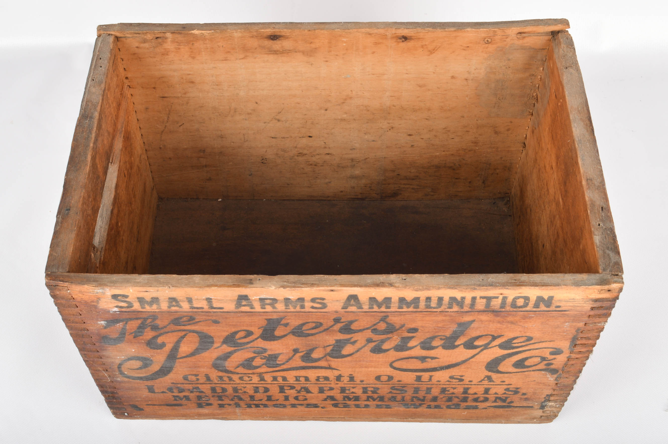 Vintage Peters Cartridge Company Ammunition Crate