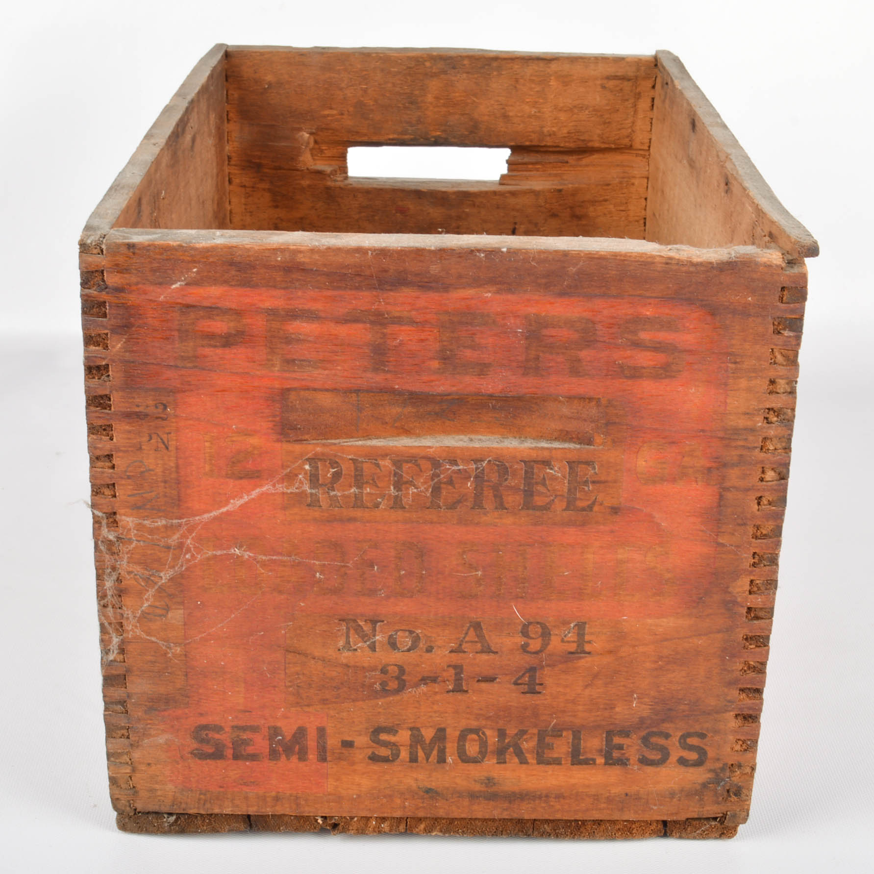 Vintage Peters Cartridge Company Ammunition Crate