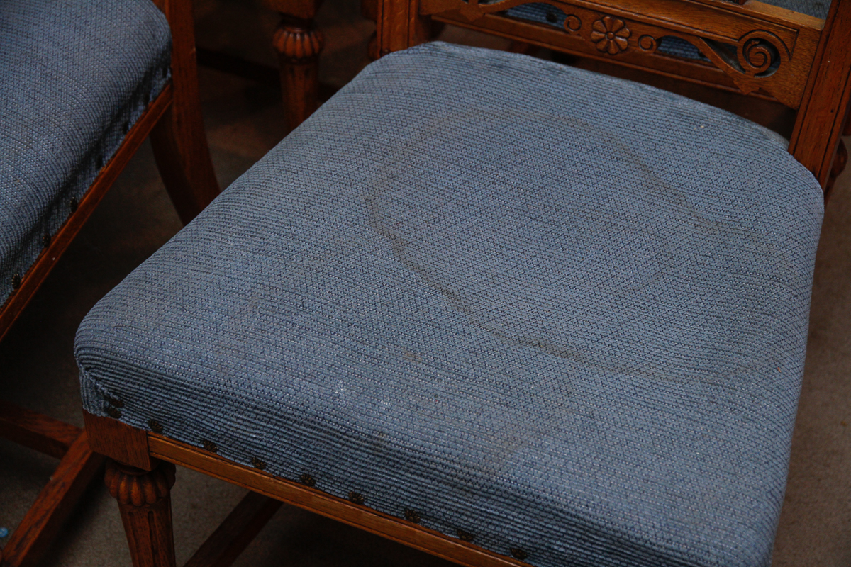 Vintage Provincial Style Dining Side Chairs