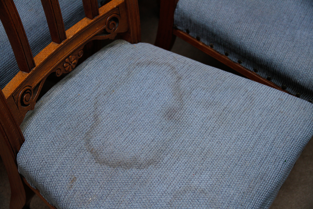 Vintage Provincial Style Dining Side Chairs