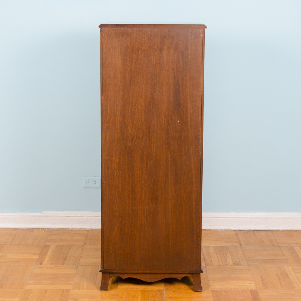 Mahogany Semainier Style Chest of Drawers