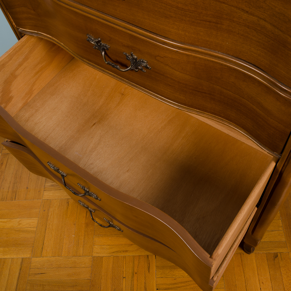 French Provincial Style Tall Chest of Drawers by Bassett Furniture