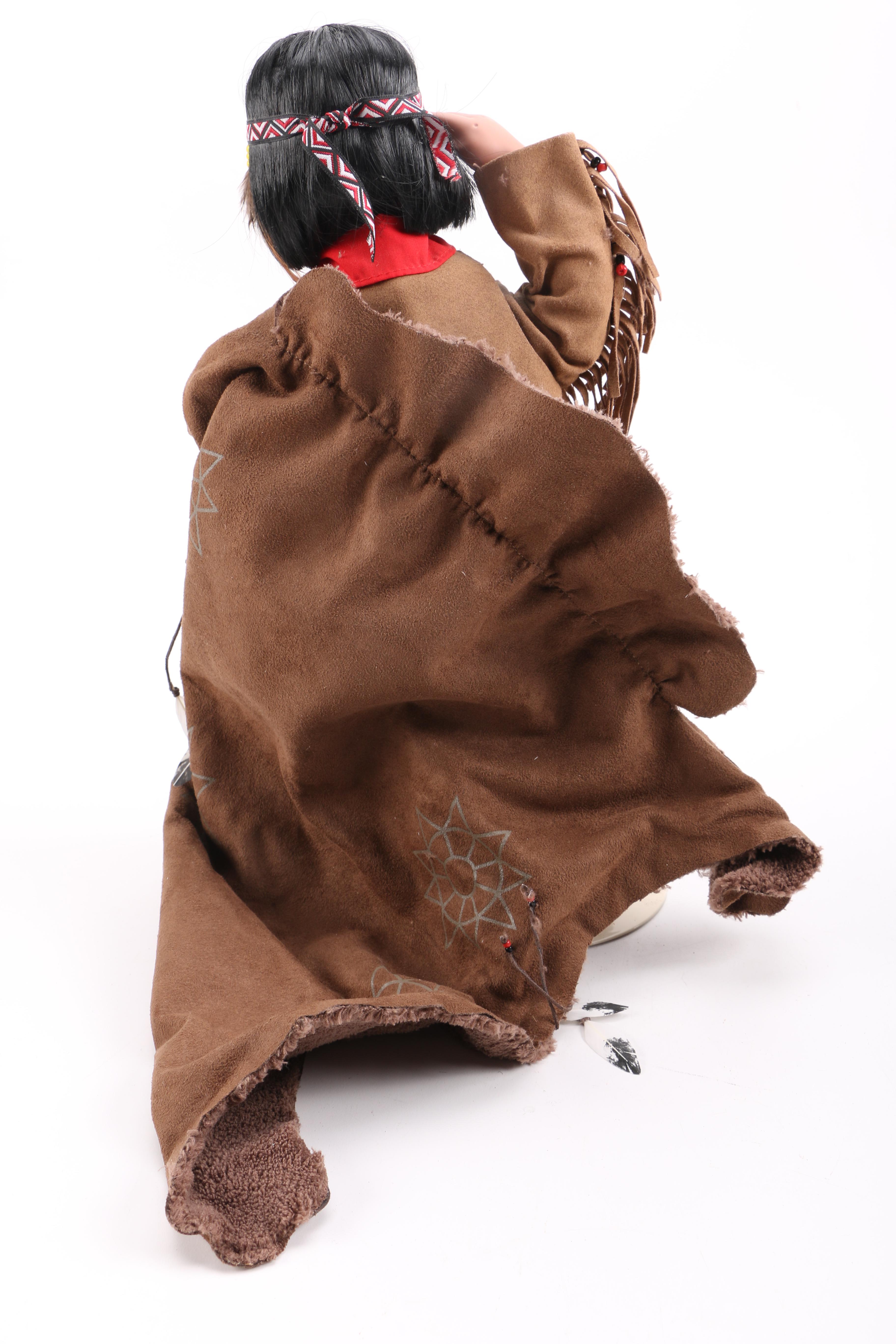 Three Native American Dolls by Perillo from The Danbury Mint