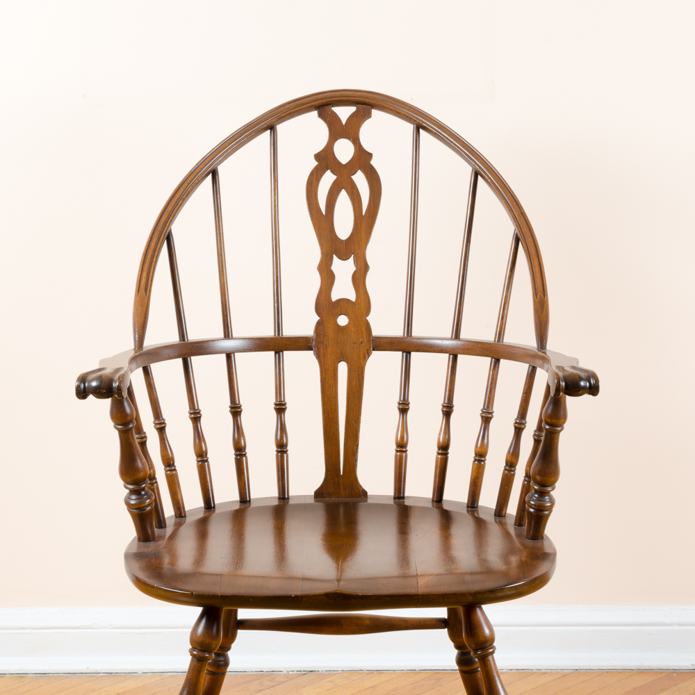 Pair of Windsor Style Armchairs