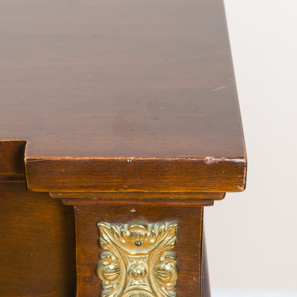 Empire Style Bookcase Console