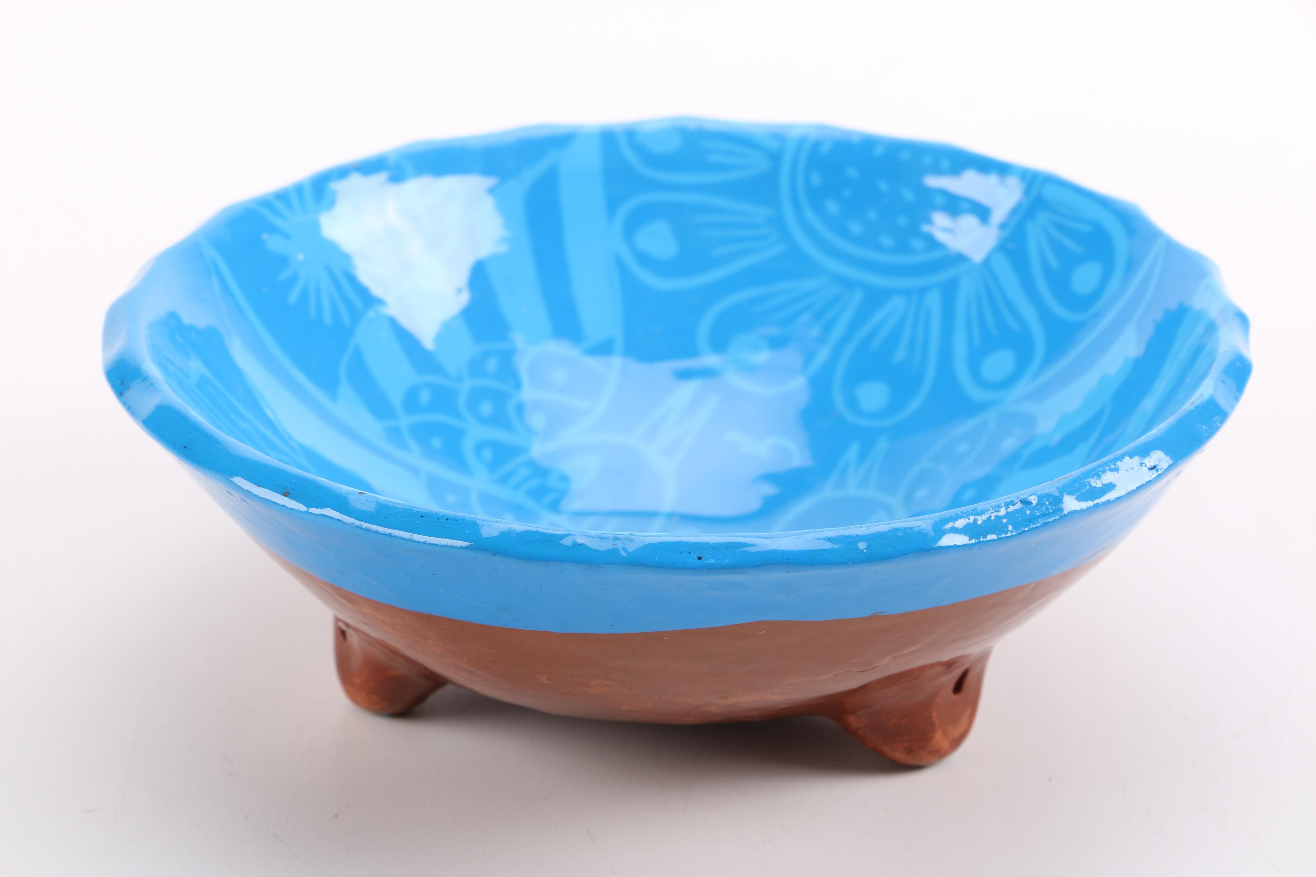 Black Pitcher and Footed Bowls