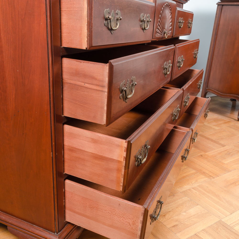 Federal Style Cherry Chest of Drawers by Kling