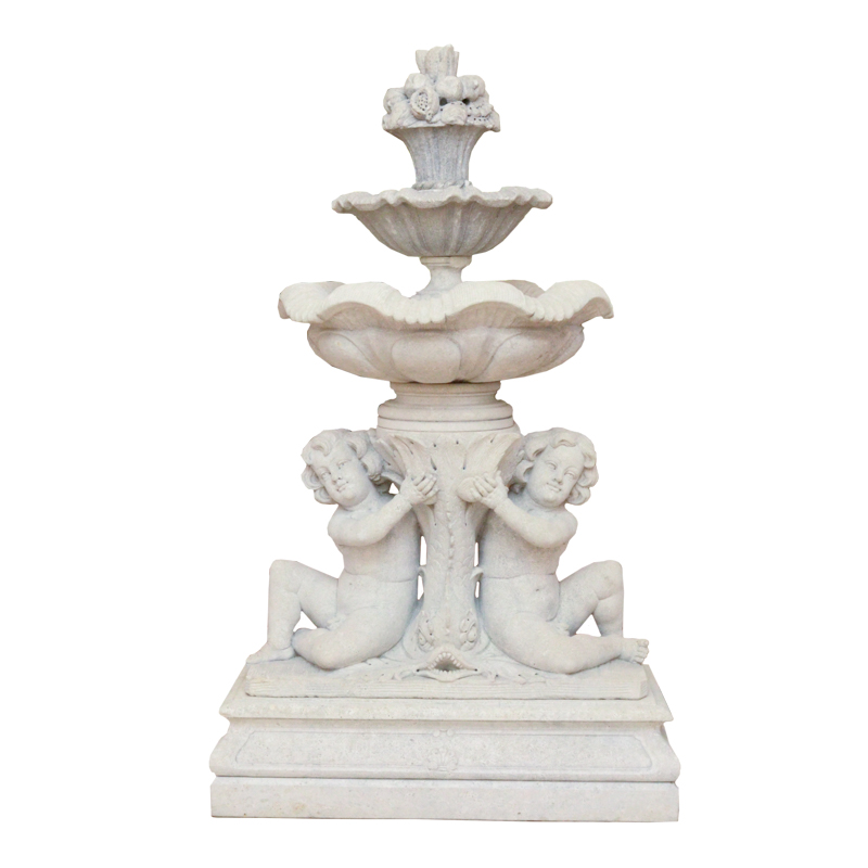 Tiered Stone Fountain