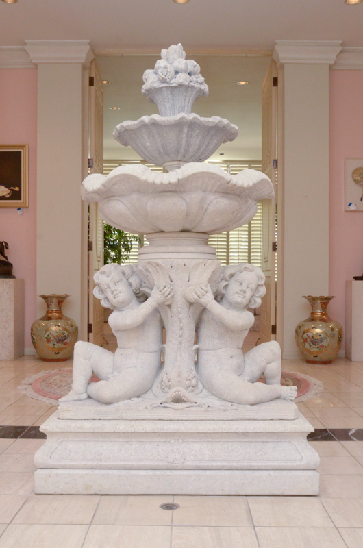 Tiered Stone Fountain