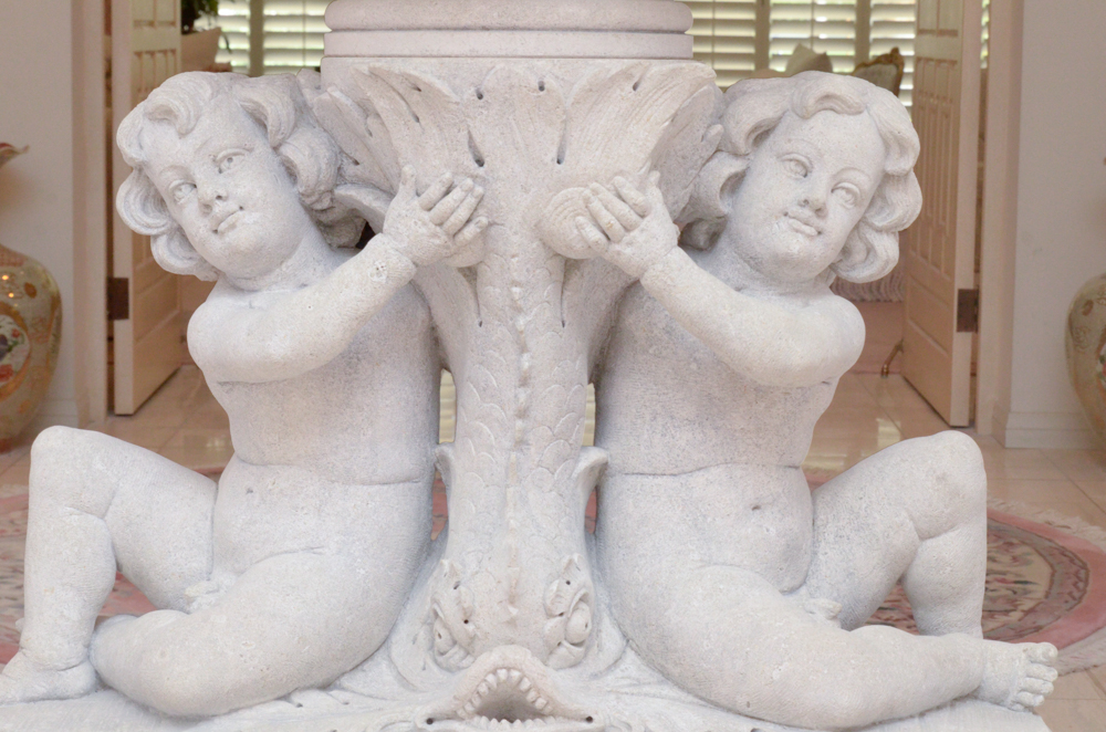 Tiered Stone Fountain