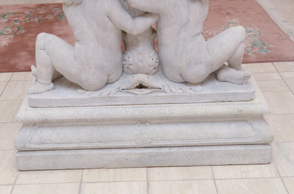 Tiered Stone Fountain