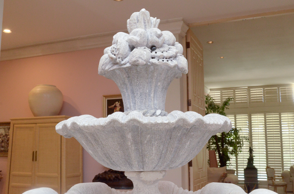 Tiered Stone Fountain