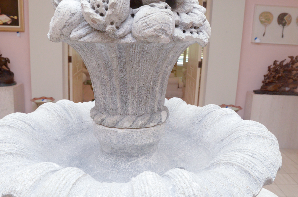 Tiered Stone Fountain