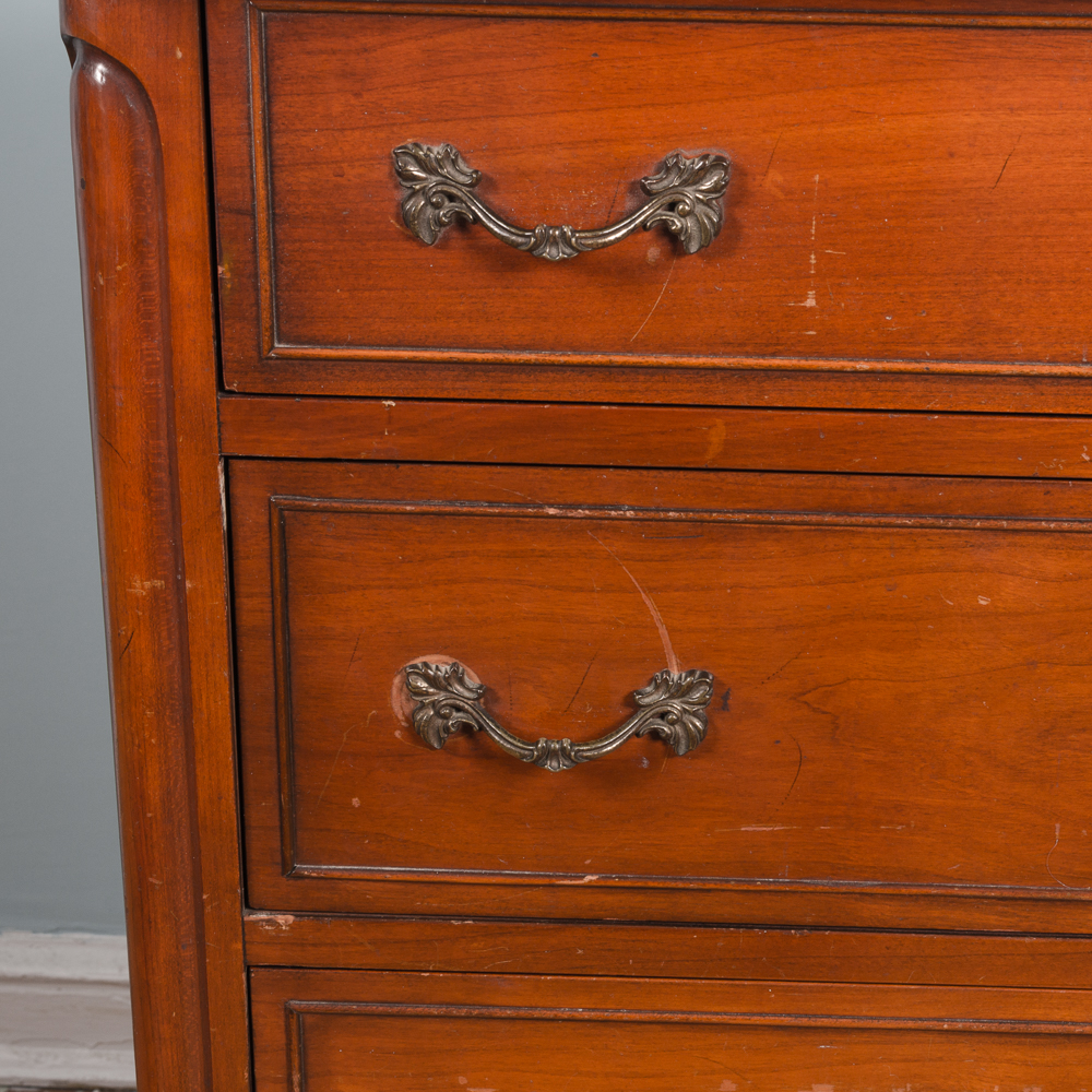 Provincial Louis XV Inspired "Touraine" Secretary by Drexel